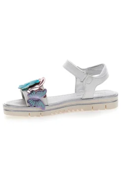 LAURA BIAGIOTTI Sandali Bianchi con Farfalle 8466