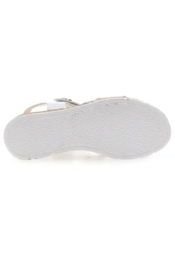MARIELLA BURANI Sandali Bianchi Con Platform 50632 WHITE/SILVER New