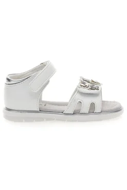 GRAZIE GIRL Sandali Bianchi Con Strappo in Velcro Grazie 0C355