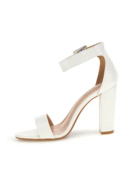 FIRST LADY Sandali bianchi con tacco alto e cinturino CV98111 BIANCO Online
