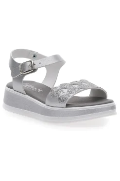 GRAZIE Sandali Bianchi Eleganti da Cerimonia Girl 11244159