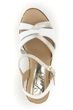 PITTARELLO LOOK Sandali bianco Made in Italy con tomaia in pelle MK24731 Clearance