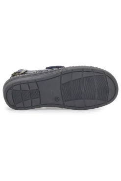 PRIMA RIGA Sandali Blu con Cinturino e Sottopiede in Pelle 182 BLUE Best
