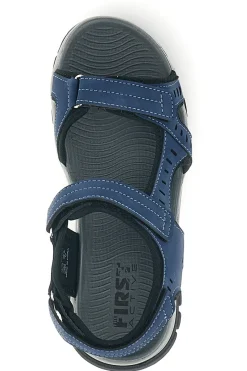 FIRST ACTIVE Sandali blu con strappi The F8102 NAVY Best
