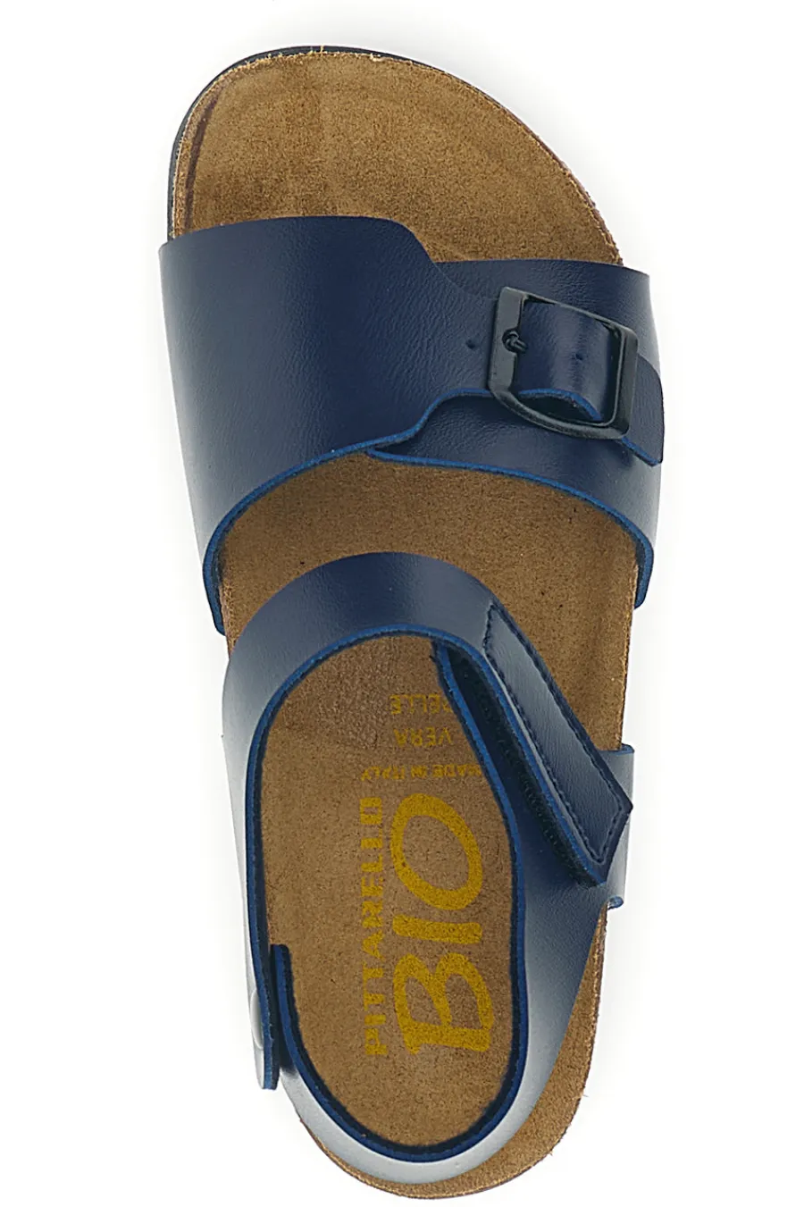 PITTARELLO BIO Sandali blu con strappo 257A080SR