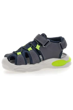 PITT KIDS Sandali Blu con Velcro 2205003