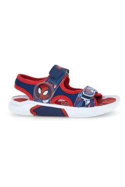 SPIDERMAN Sandali blu e rossi con strappi R1310657T10