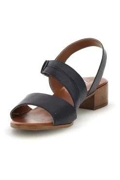 PITTARELLO LOOK Sandali blu in vera pelle 243050 NAVY Discount