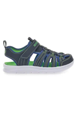 SKECHERS Sandali blu sportivi con chiusura a strappo C-Flex Sandal 2 Heart Blast