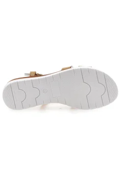MIO TEMPO Sandali Cognac Made In Italy 4827 Hot