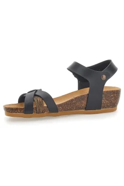 BIO UP Sandali con Fibbie Neri 22310 Hot