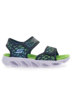 SKECHERS Sandali con Luci S Light Hypno Splah-Sun Sonic Verdi