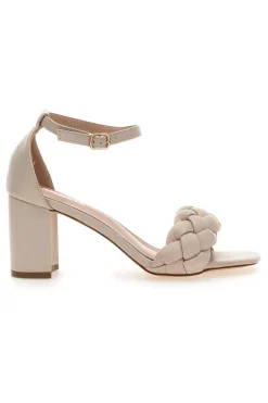 GRAZIE Sandali con Tacco 254 NUDE Outlet