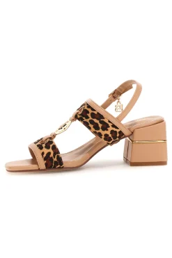 LAURA BIAGIOTTI Sandali con Tacco 8087 Nude Sale