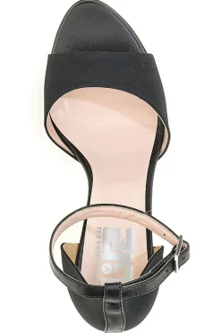PITTARELLO LOVE Sandali con tacco 672 Neri Raso NERO Online