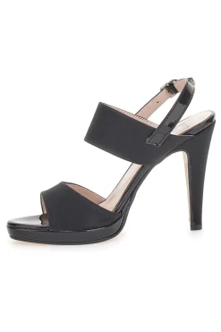 PITTARELLO LOVE Sandali con tacco 722 Neri Raso NERO