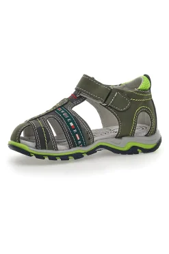 PITT KIDS Sandali con Velcro Verde 14306