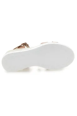 ENERGY Sandali con zeppa Marroni E425 Outlet
