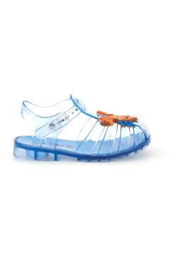PITT KIDS Sandali da mare azzurri trasparenti con pesce 3142667