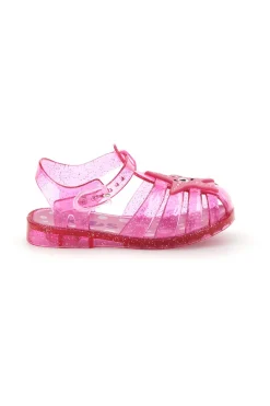 PITT KIDS Sandali da mare rosa trasparenti con stella 3142664