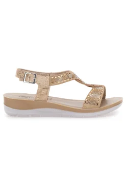 INBLU ali dorati con strass comfort 43BV Hot