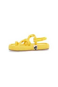 PITTARELLO Sandali Espadrillas 6464 Gialli Outlet
