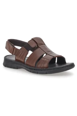 Uomo PITTARELLO ECO Sandali Fisherman Marroni 27985