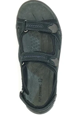 Uomo FLY DINAMIC Sandali 12 Neri