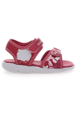 SUPERGA Sandali Fucsia da Bimba con Velcro 638