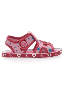 PITT KIDS Sandali fuxia in tessuto PK2871A