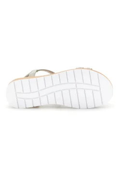MIO TEMPO Sandali con strass LR2602 GHIACCIO Online