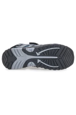 Uomo GOODYEAR Sandali Grigi Con Strappi in Velcro Goodyeas 31047