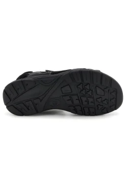 Uomo JERPOINT Sandali grigi con strappi in velcro CN15