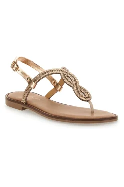 LE HAVRE PARIS Sandali Infradito Oro Rosa da Donna 58 Clearance