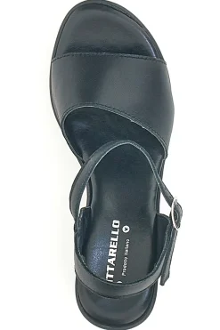 PITTARELLO LOVE Sandali in vera pelle neri PITT.LOVE 318571082 Clearance