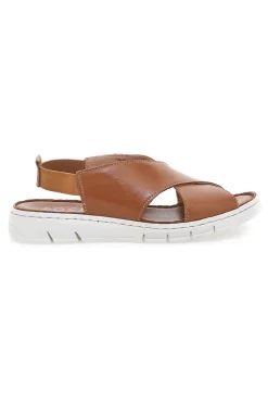 PITTARELLO FOCUS Sandali Marroni con Elastico Posteriore e Tomaia in Pelle 3324229 CUOIO