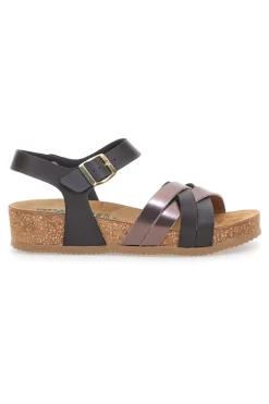 PITTARELLO ECO Sandali Marroni con fasce incrociate 293A850SR Clearance