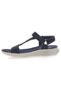 FIRST ACTIVE Sandali con Tomaia Elastica Effetto Corda THE 6 NAVY Hot