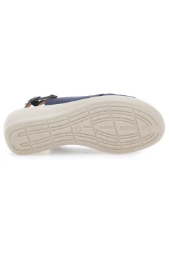 MIO TEMPO Sandali Slingback Con Platform MIN9180 NAVY New