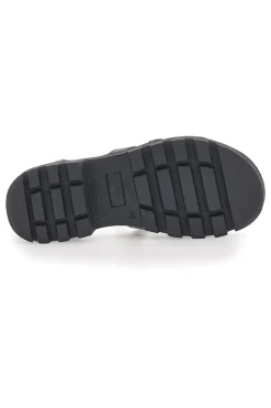 GRAZIE GIRL Sandali Neri Con Cerniera Grazie 145
