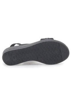 MIO TEMPO Sandali Neri con Elastico Posteriore 2170/97 Best