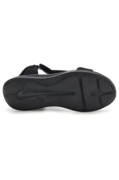 FIRST ACTIVE Sandali Neri con fasce impreziosite da brillantini 3 NERO Discount