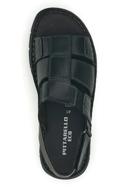 Uomo PITTARELLO ECO Sandali neri in vera pelle 2617985