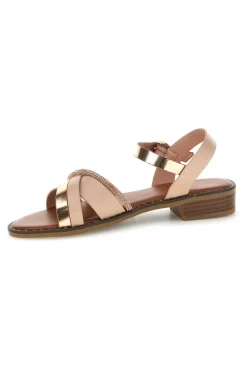 MON DIEU Sandali con fascette decorative PREA120 NUDE Clearance