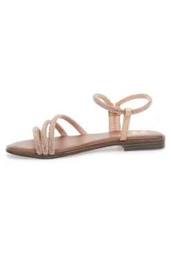 ME u0026 ME Sandali oro rosa con fascette sottili Me & Me 1703 ROSA ORO Outlet