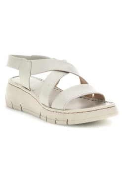 PITTARELLO FOCUS Sandali panna in vera pelle 7156124 Outlet