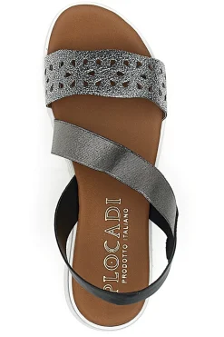 PLOCADI Sandali Piombo Made in Italy 013 Sale