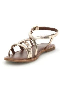 PITTARELLO SUN Sandali con fasce incrociate e cinturino TIM99 PLATINO Hot