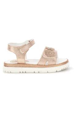 GRAZIE GIRL Sandali rosa applicazioni floreali cinturino regolabile 2599