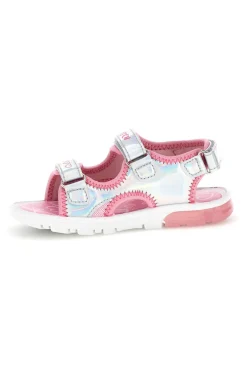 STITCH Sandali rosa con strappi D14369